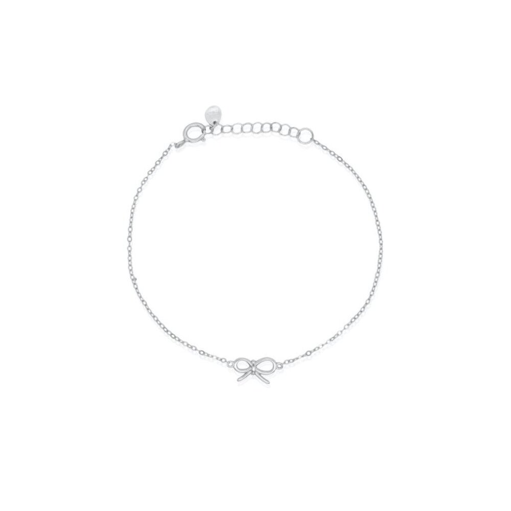 NWT Leah Bow Bracelet // Sterling Silver